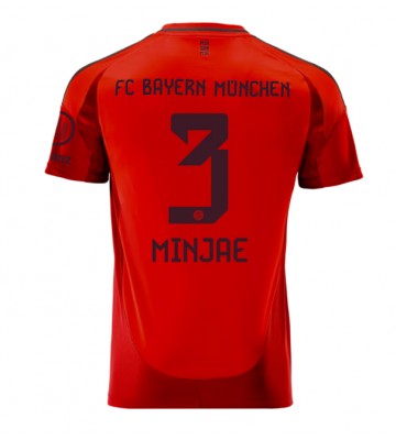 Bayern Munich Kim Min-jae #3 Primera Equipación 2024-25 Manga Corta